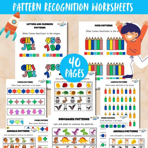 "Smart Patterns: Fun & Printable Activities to Train Young Minds"