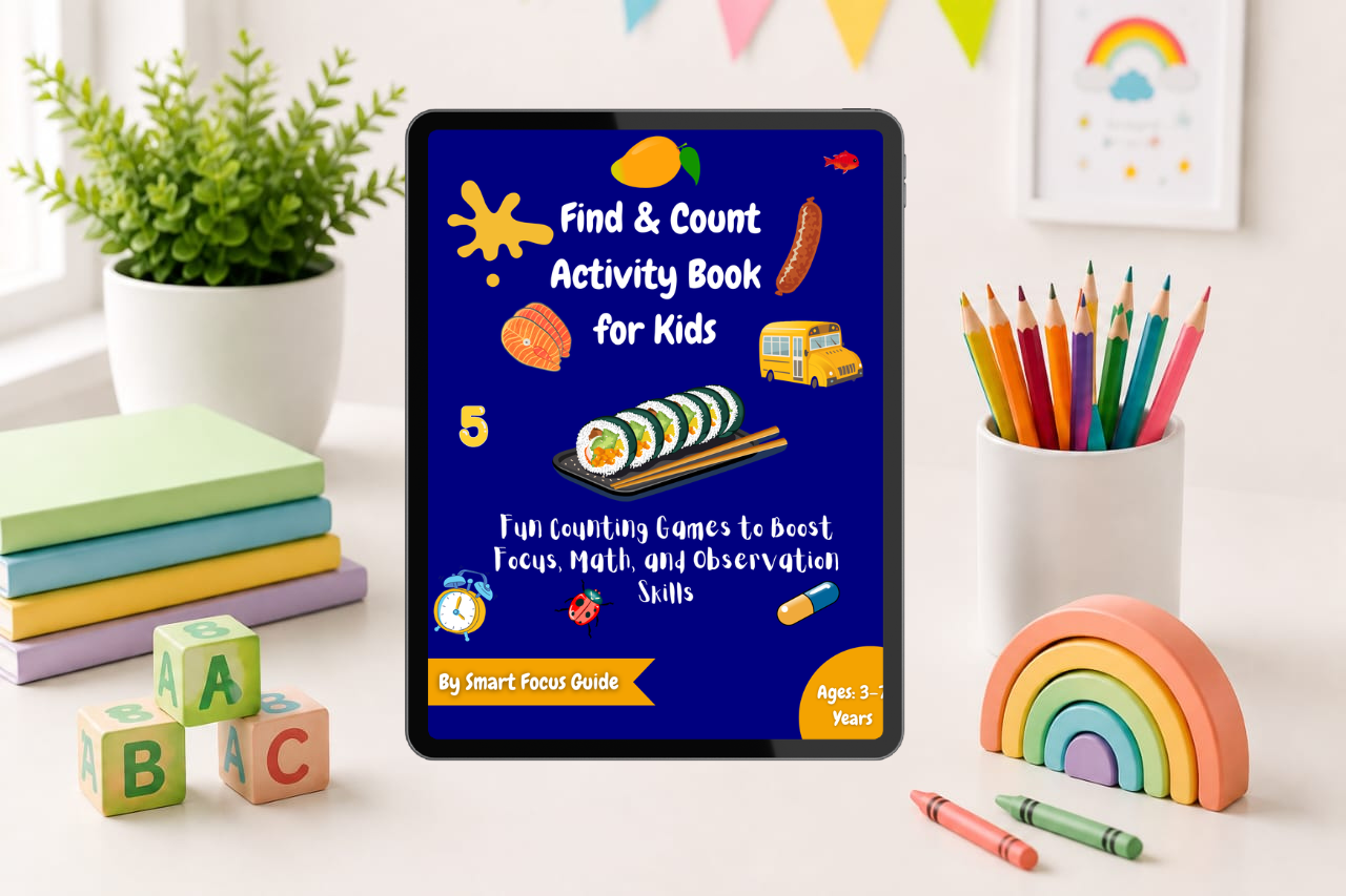 Find & Count Activity Book for Kids (Ages 3–7) | Printable Learning Fun