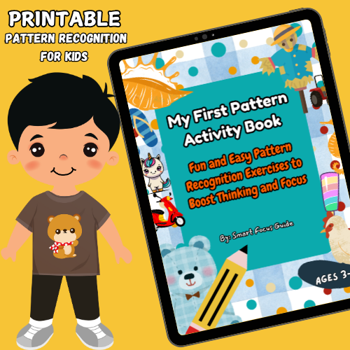 "Smart Patterns: Fun & Printable Activities to Train Young Minds"
