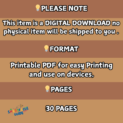Simple Logic Puzzles – 30-Page Fun Activity Book for Kids