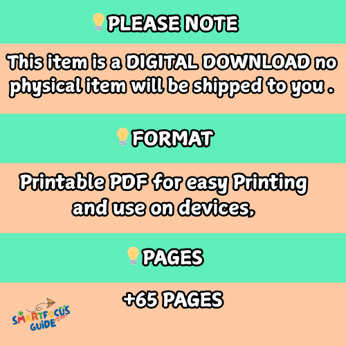 ADHD Kids Planner 2026 – Fun & Easy Focus Tool for Children