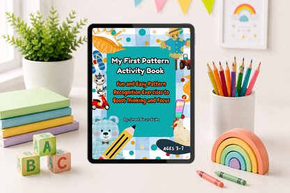 "Smart Patterns: Fun & Printable Activities to Train Young Minds"