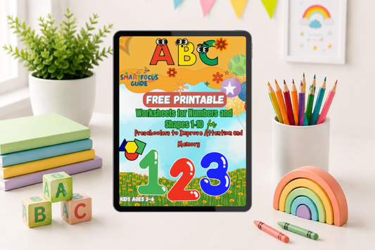 Free Numbers 1–10 Printable Worksheets for Preschool & Kindergarten (PDF)